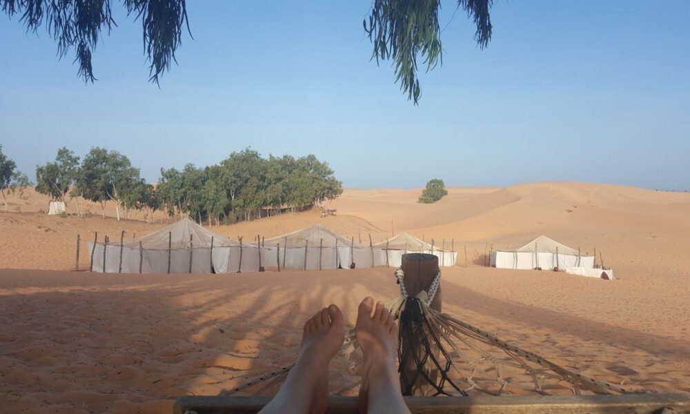 Overnachten in Woestijn van Senegal - Lompoul